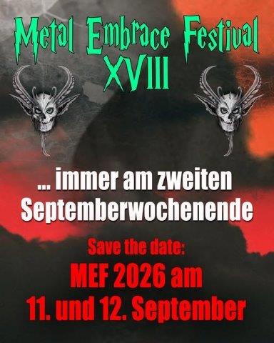 27.9.2025Festival Metal Embrace