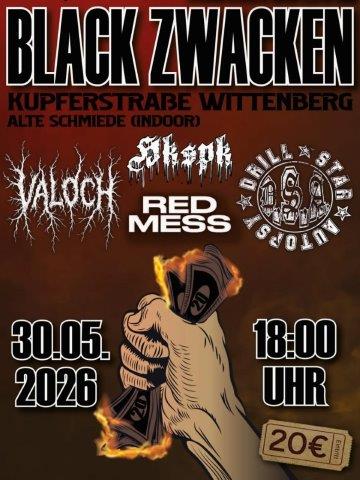 1.5.2026 Konzert BLACK ZWACKEN